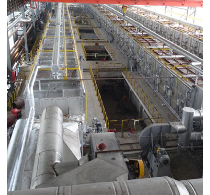 不銹鋼連續(xù)退火酸洗退火爐設備